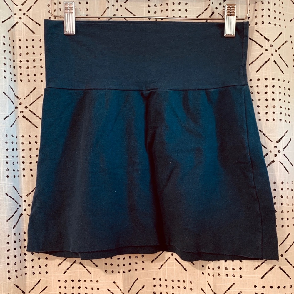 American Apparel Navy Mini Skirt